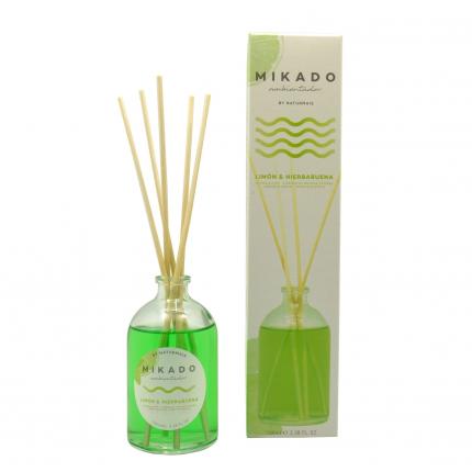 Mikado   Citron & Menthe poivrée   Parfum d ambiance - 100ml